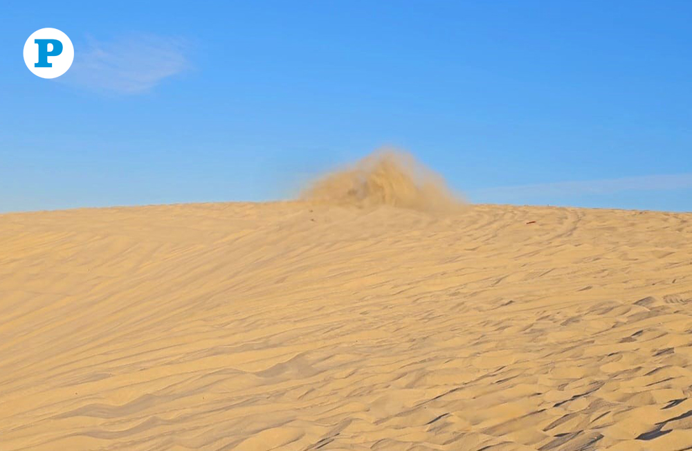 'Simoom' is a very hot and dry wind that stirs up sand and dust and is typically accompanied by rising temperatures. Pic: Marivie Alabanza / The Peninsula