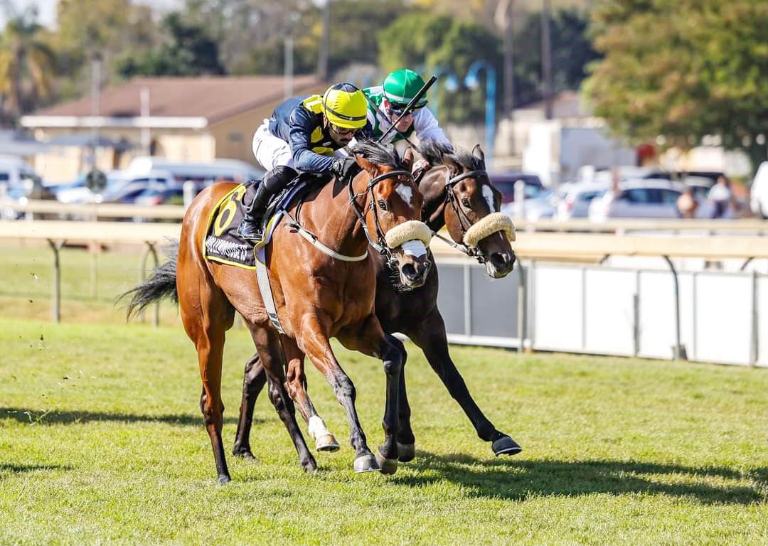 Mohammed Alabdulmalik guides Spirit of Levana towards the finish line, in this file photo. Pic: Candiese Lenferna Photography 