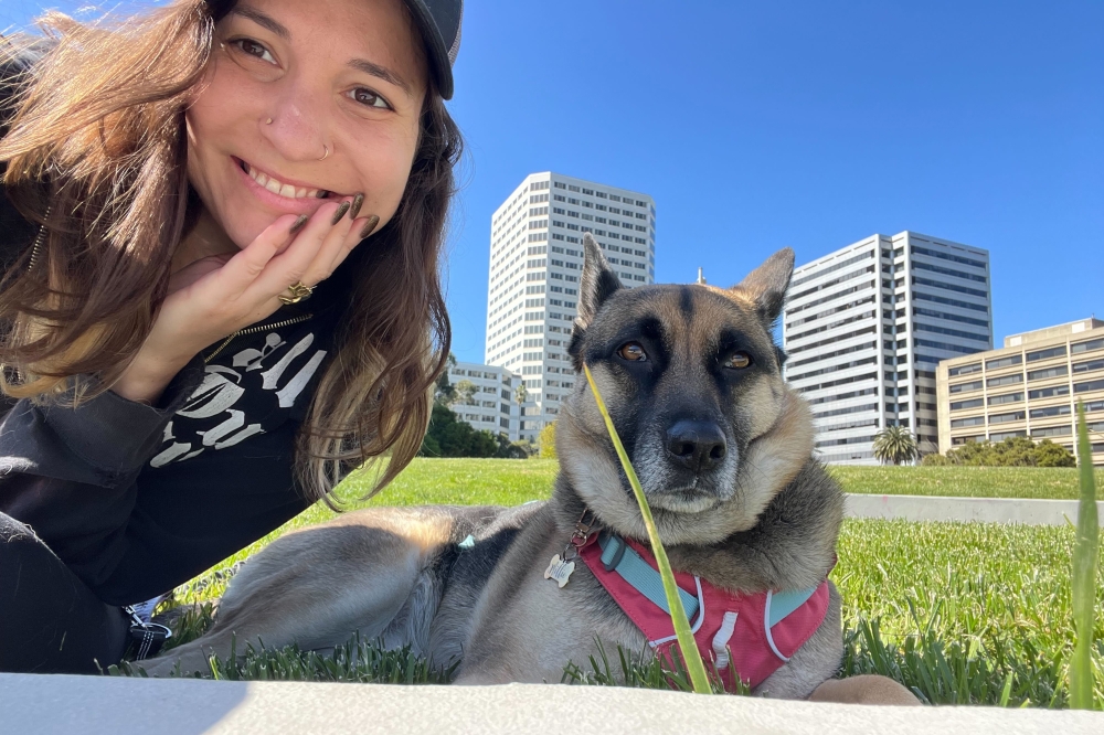 Madeline Krasno, an animal rights advocate, won a ruling from the federal appeals court in Washington DC that the National Institutes of Health wrongly deleted her comments, which opposed animal testing, from their Facebook and Instagram posts. (Photo by Madeline Krasno via Washington Post)