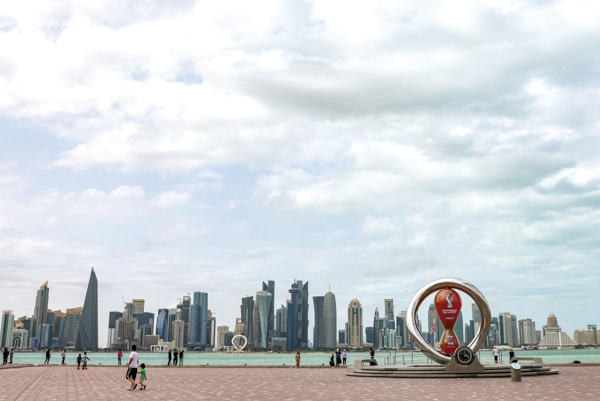 File photo of Qatar's skyline. AFP.