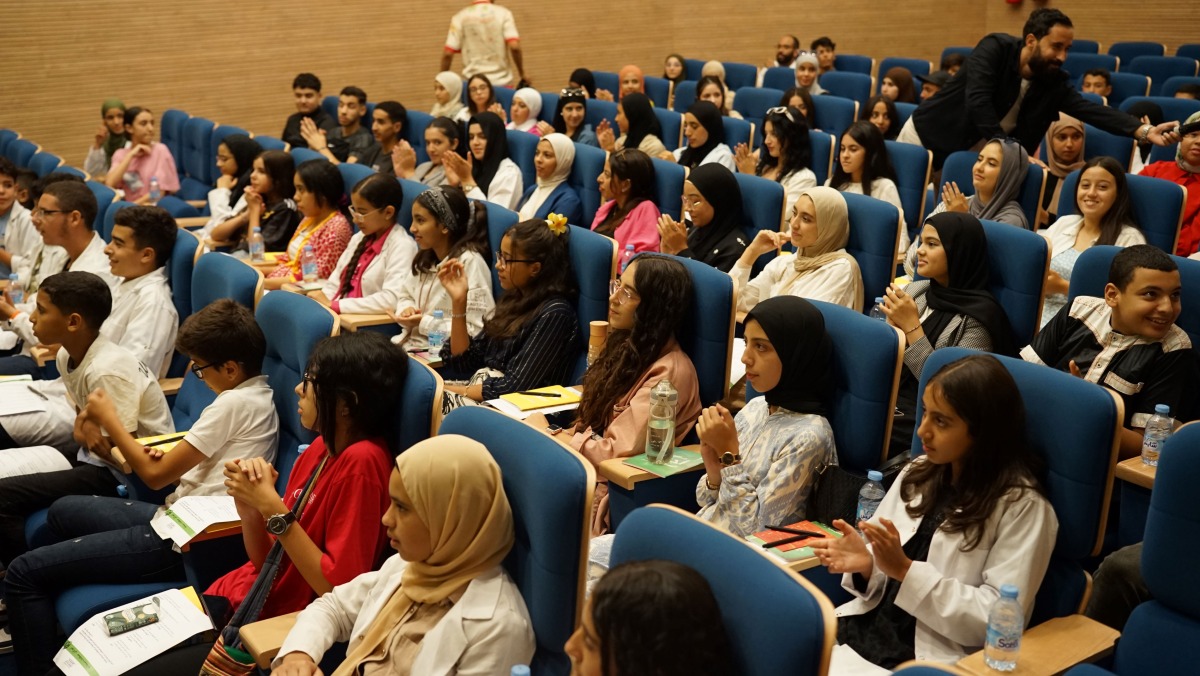 Participants during the special edition of Ajyal Film Club.