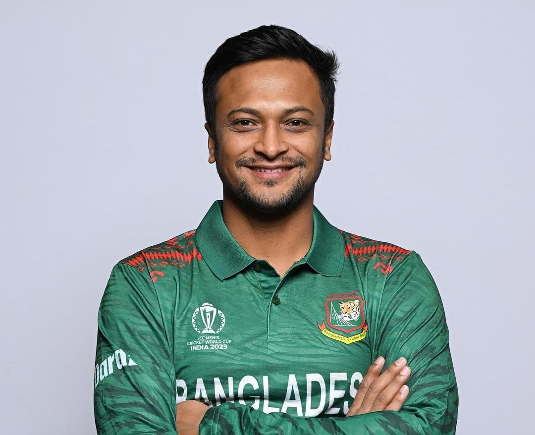 Bangladesh player Shakib Al Hasan. Pic: Instagram 