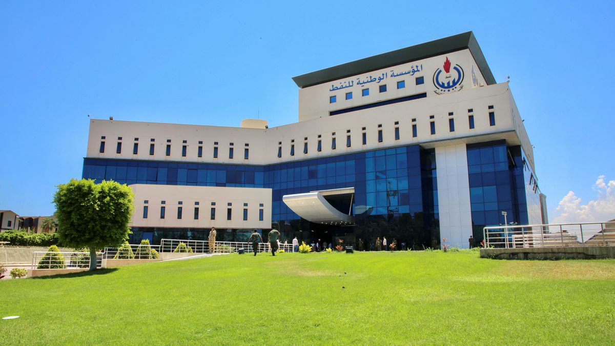 File photo: The National Oil Corporation in Tripoli, Libya.

