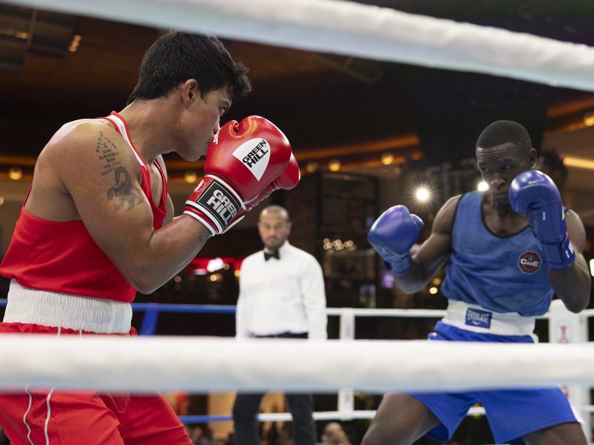 The Knock Out 2024 - QOC Boxing Tournament - was held at the Oasis Stage in Mall of Qatar on Friday.
