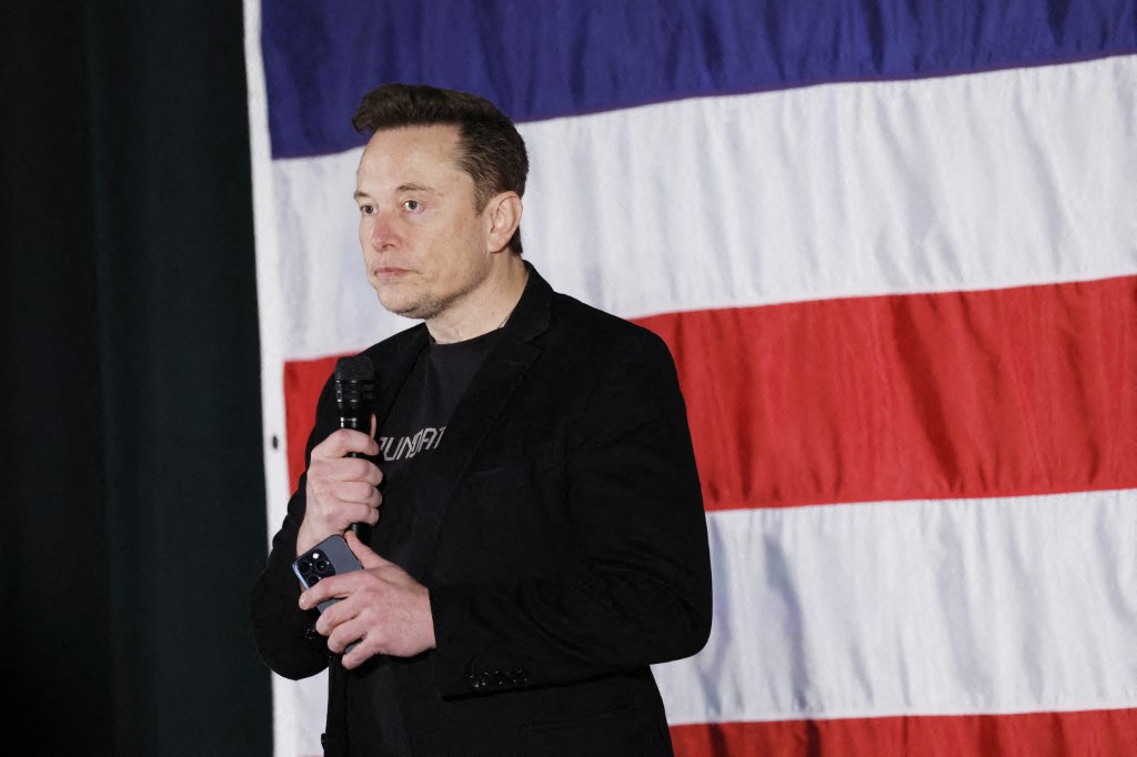 Photo used for demonstration purposes. SpaceX and Tesla founder Elon Musk participates in  Folsom, Pennsylvania on October 17, 2024. Photo by Anna Moneymaker / GETTY IMAGES NORTH AMERICA / Getty Images via AFP.
