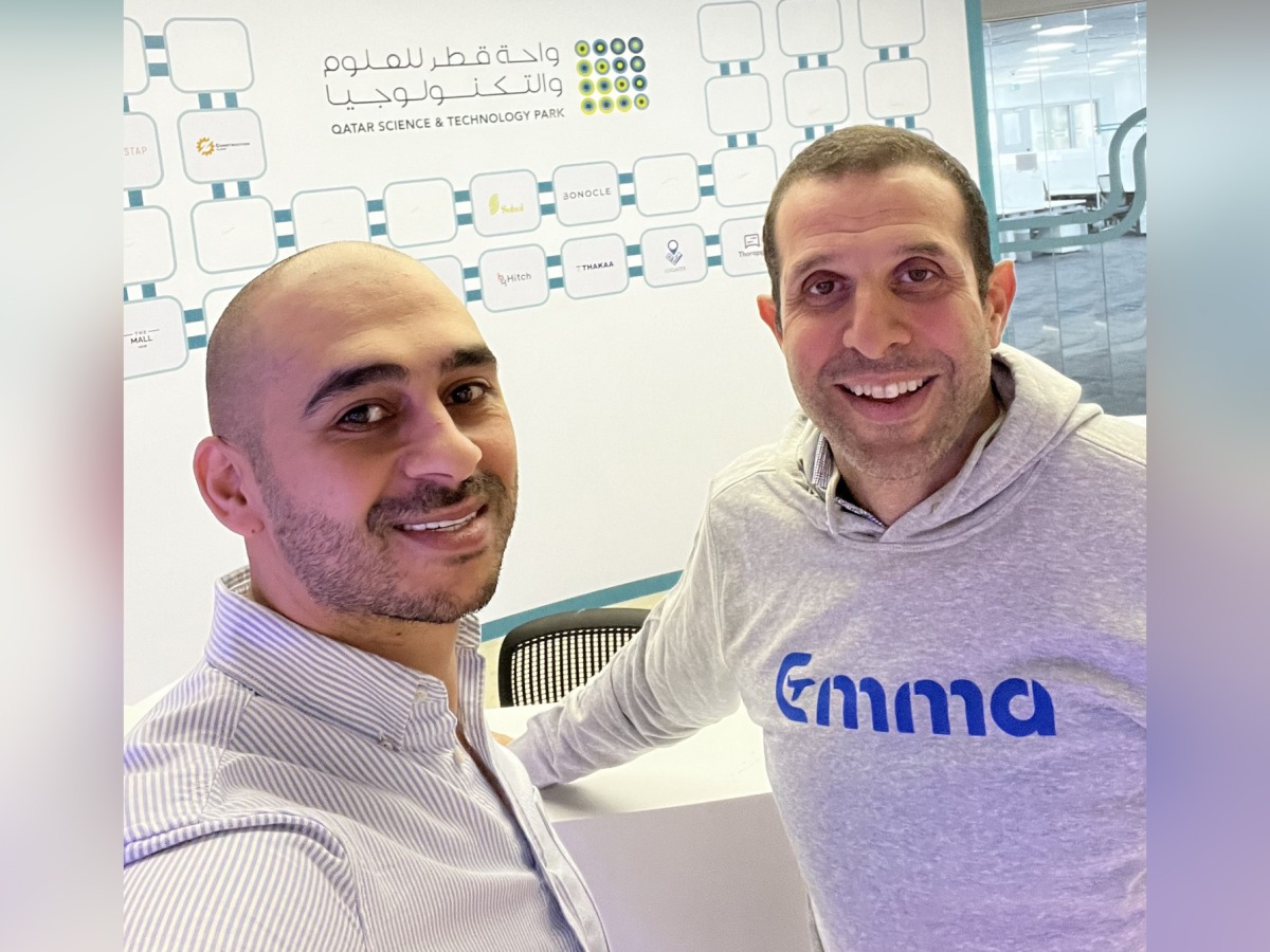 Co-founders of EMMA Systems Mohammed Hourani (left) and Wisam Costandi. 