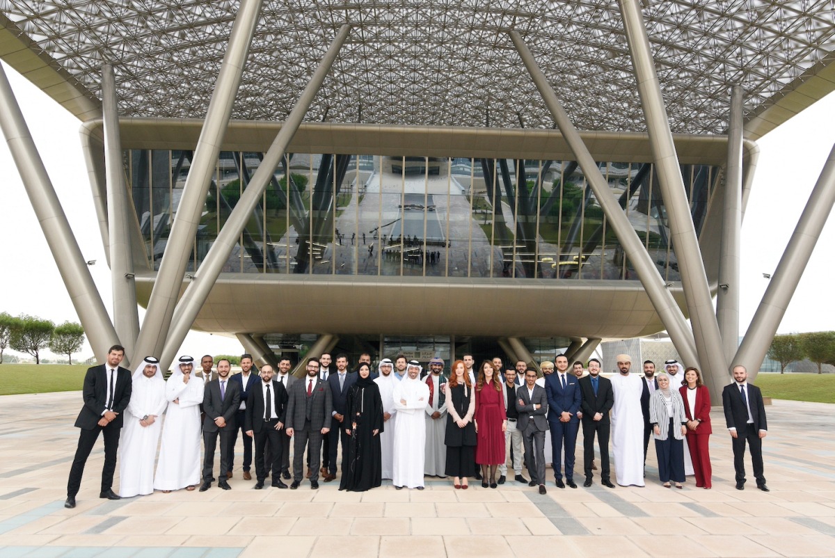 Alumni members of the Stars of Science community at Qatar Science & Technology Park.