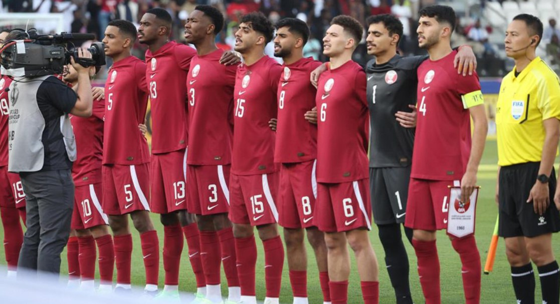 A file photo of Qatar U-23 team.